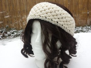INSTRUCTIONS ONLY - Crochet your own Braided Woven Cables Wide Earwarmer Headband Pattern Download
